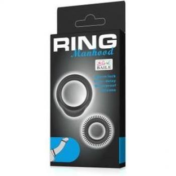 Anillo de Silicona “Manhood” con Diseño Baile