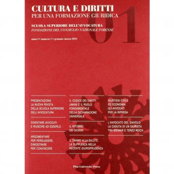 Cultura e diritti. Per una formazione giuridica (2012) (Vol. 1)