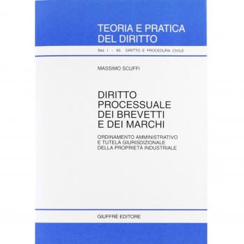 Diritto processuale dei brevetti e dei marchi. Ordinamento amministrativo e tutela giurisdizionale della proprietà industriale