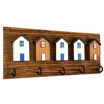 Perchero Adorno de Pared Signes Grimalt con 5 Pomos