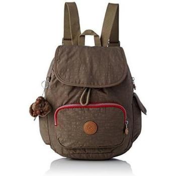 Kipling City Pack S, Mochila para Mujer, Marrón (True Beige C), 27x33.5x19 cm
