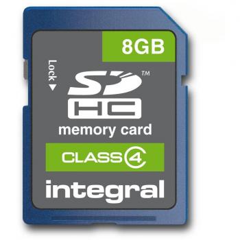 Cartuccia SDHC Integral 8GB – CL 4