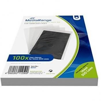 Custodia Trasparente MediaRange 1 Disco CD/DVD
