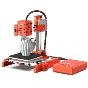 LABISTS X1 Stampante 3D, Mini e Portatile Stampante con Filamenti PLA 10m, Piastra di Costruzione Rimovibile, Stampa Online/Offline 3D Printer Dimensione di Stampa 10cm(L) x 10cm(W) x 10cm(H)