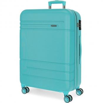 Movom. Maleta Grande Galaxy Rígida 78cm turquesa