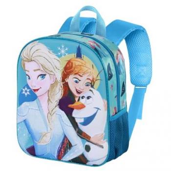 Mochila 3D Frozen 2 Acolchada Oficial 31x26x11 cm