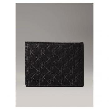 Cartera Bifold Monograma CK Negro