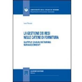 La gestione dei resi nelle catene di fornitura. Supply chain returns management