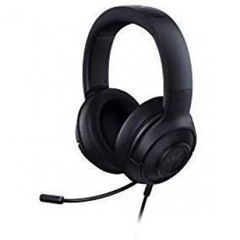 Razer Kraken X Cuffie Da Gioco Leggere per PC, Mac, Xbox One, PS4 e Switch con Imbottitura Fascia Per la Testa, Audio Surround 7.1, Nero