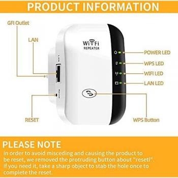 FKH Ripetitore WiFi Wireless 300Mbps