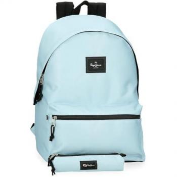 Pepe Jeans Mochila Escolar Aris Colorful Azul