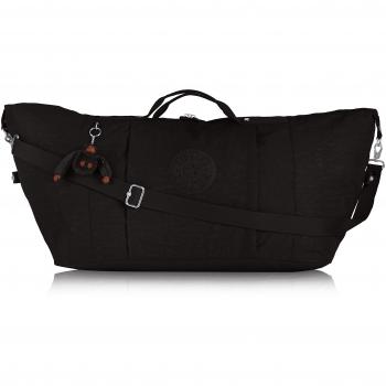 Kipling Adonis Bolsa de Tela y de Playa, 86 cm, 70 litros, Negro (True Black)