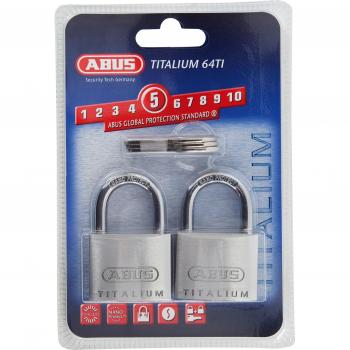 Abus 64TI/40 Twins B, Grigio