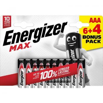 Energizer MAX Power Seal Blister 6 + 4 Pilas Alcalinas AA, LR6