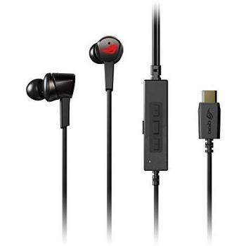 ASUS ROG Cetra Cuffie Gaming in-ear RGB con cancellazione del rumore attivo (ANC), Driver ASUS ESS da 10 mm, Type C, PC, PS4, Smartphone e Nintendo Switch