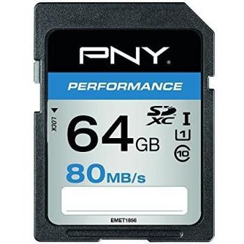 PNY SDXC Performance 64GB Class 10 U1