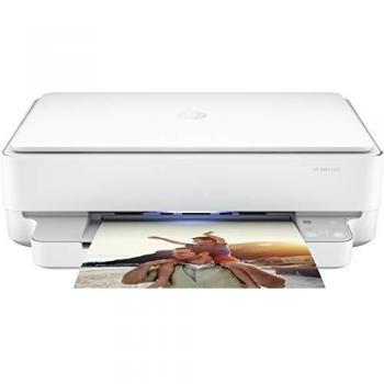 HP Envy 6022 Wireless All-in-One Printer, 1200 x 1200 dpi, Print, Copy and Scan, White