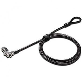 Kensington Lucchetto per Laptop con Combinazione Slim per Laptop Ultra Sottili e Dispositivi 2-in-1 con Slot di Sicurezza Nano, Soluzione Antifurto con Cavo Antitaglio da 1,8 m (K60603WW)