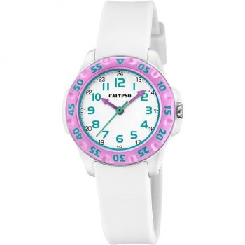 Reloj Calypso K5829/1 Blanco Infantil