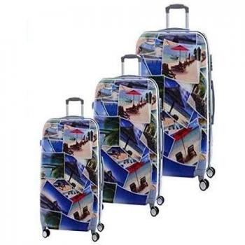 BigBuy Home S3602405, Maleta de Cabina Unisex-Adult, Multicolor, Talla Única