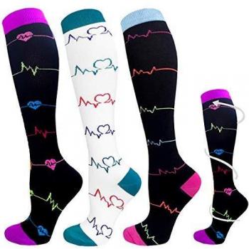 Calcetines de compresión ACTINPUT 20-25 mmHg para Mujeres y Hombres