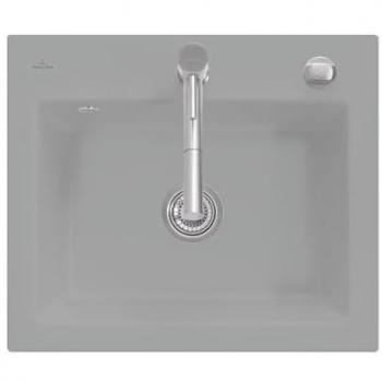 Fregadero Villeroy & Boch Subway 60 S 60 x 51 cm sin escurridor CeramicPlus