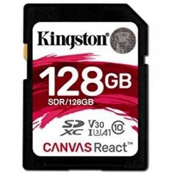Kingston 128 GB Scheda SD Nero