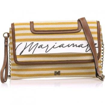 Bandolera Dacota amarilla de Mariamare con cierre solapa