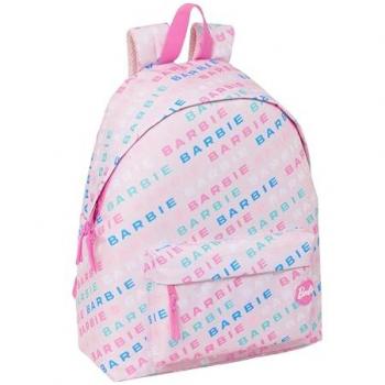 SAFTA MOCHILA BARBIE LOGOMANIA 33x42x15CM