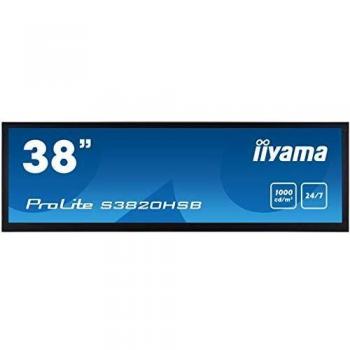 Iiyama Prolite S3820HSB-B1 96.5 cm (38) MVA LED Digital Signage Stretch Display 1920 x 540 Formato 16:4.5
