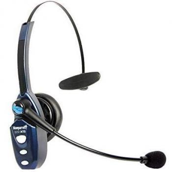 BlueParrott B250-XTS Mono Cuffia On-Ear Bluetooth Cuffie con funzione pensate per lunghi viaggi e per ambienti rumorosi, Nero