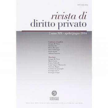 Rivista di diritto privato (2014) (Vol. 2)