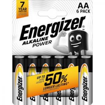 Pilas AA Energizer Alkaline Power, Pack de 6