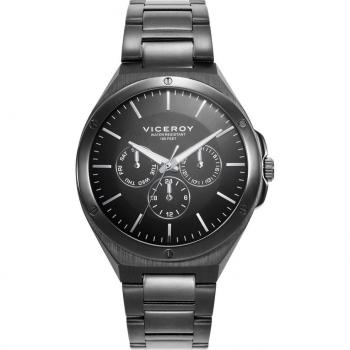 Viceroy Dress 41143‑57 – Reloj de Hombre con Caja y Brazalete de Acero IP Gris Multifuncional