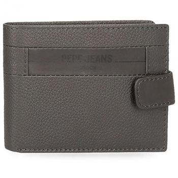 Cartera vertical Pepe Jeans Checkbox Gris
