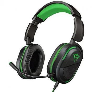 Trust GXT 422G Legion Cuffie gaming per Xbox One, Potenti unità altoparlanti attive da 50 mm, Nero