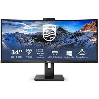 Philips P Line 346P1CRH/00 LED display 86.4 cm (34) 3440 x 1440 Pixel UltraWide Quad HD Nero