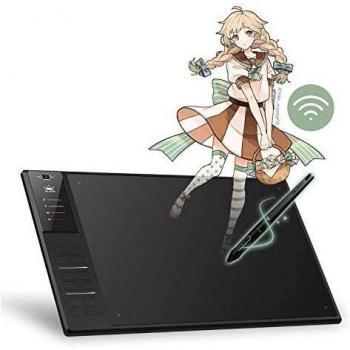 HUION WH1409 V2 13,8×8,6” Tablet grafico wireless