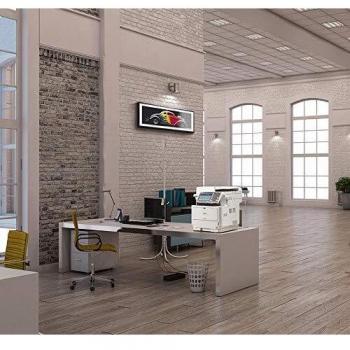 OKI mb47dnw Stampante A4, bianco e nero, Multifunzione 4 in 1 (Scanner a colori, RADF, Duplex, Rete, WLAN)