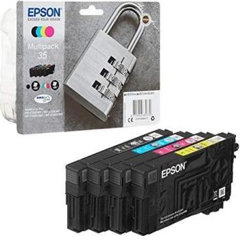 Epson Original Ink Cartridges 35, C13T35864010, 4 Pieces, 16.1/9.1 ml (Black and White), 4 Pieces
