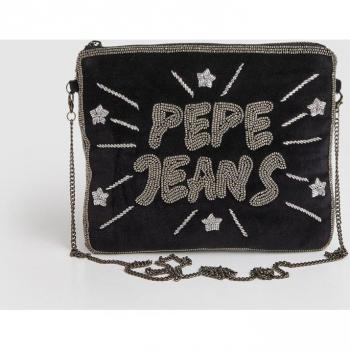 Bolso Thalia Rock negro Pepe Jeans para mujer