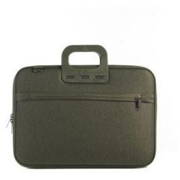 Maletín Bombata Nylon 2.0 15 Khaki Verde 43x7x33 Cms