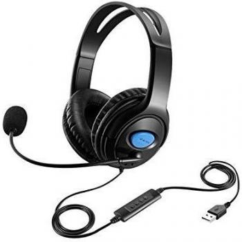 Cuffie USB Afaneep con Microfono per PC