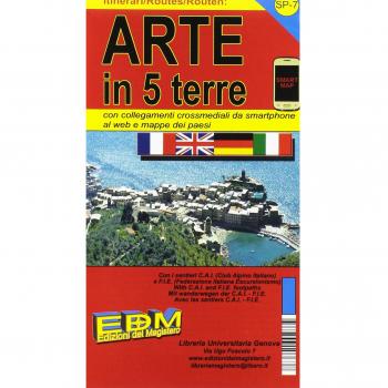 SP-7 carte 5 Terre. Carte dei sentieri di Liguria