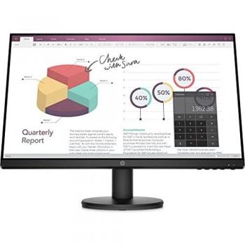 HP P24V G4 23.8 LED IPS FORMATO 16:9 CONTRASTO 1.000:1 1xHDMI 1xVGA COLORE NERO