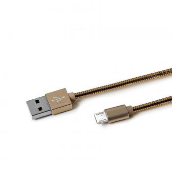 Cello USBMICROSNAKEGD Gold USB A Micro-USB A cable