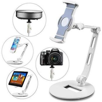 Supporto Tablet Regolabile con Braccio Rotante 360°