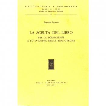 La scelta del libro per la formazione e lo sviluppo delle biblioteche