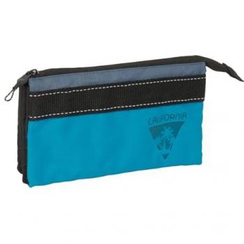 Portatodo Triple Reciclado BlackFit8 California 22x12x3cm