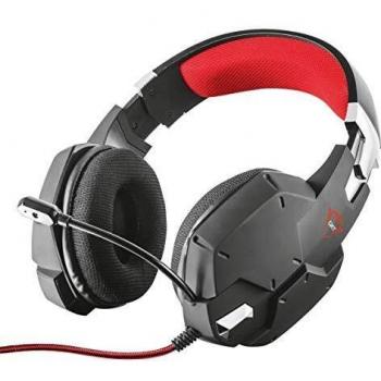 Cuffie Gaming GXT 322 Carus Trust con Microfono Flessibile, Jack 3.5 mm, Over Ear, Controllo del Volume ed Esclusione Audio del Microfono, Compatibili con PC, PS4, PS5, Xbox Series X/Series One e Switch